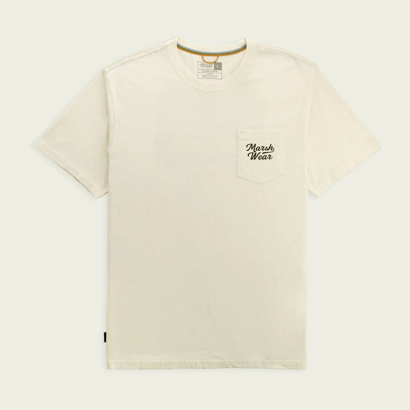 Marsh Wear Vintage White Snappy SS T-Shirt MARSH WEAR