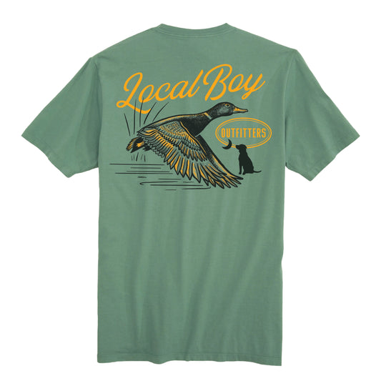 Moonlit Mallard SS Tee LOCAL BOY OUTFITTER