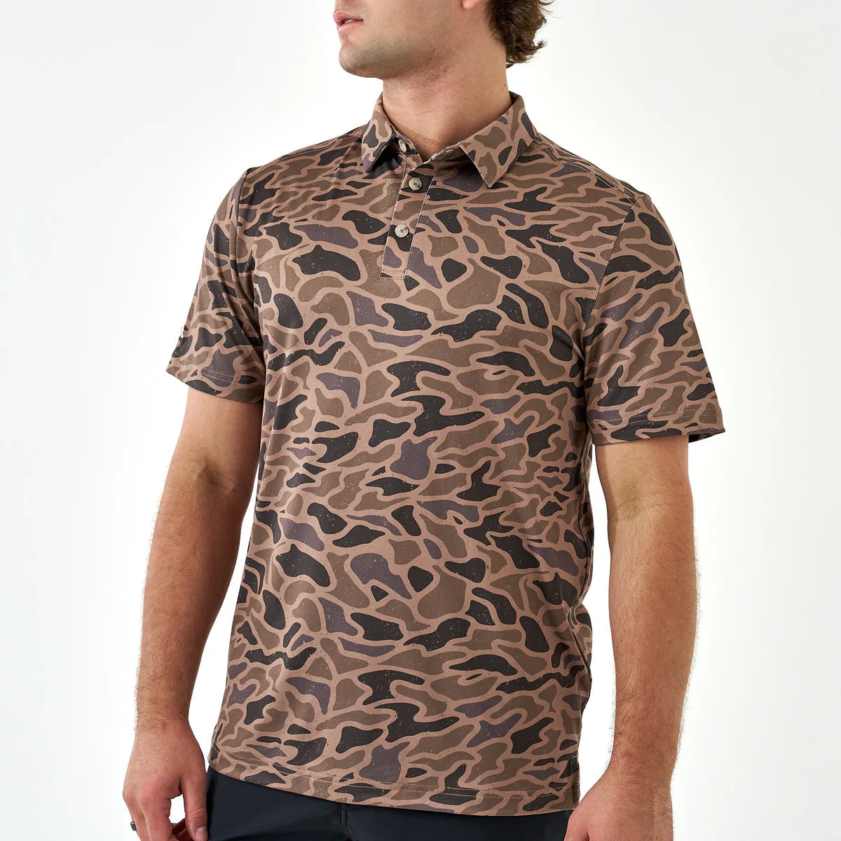 Burlebo Gauge Camo Performance Polo BURLEBO