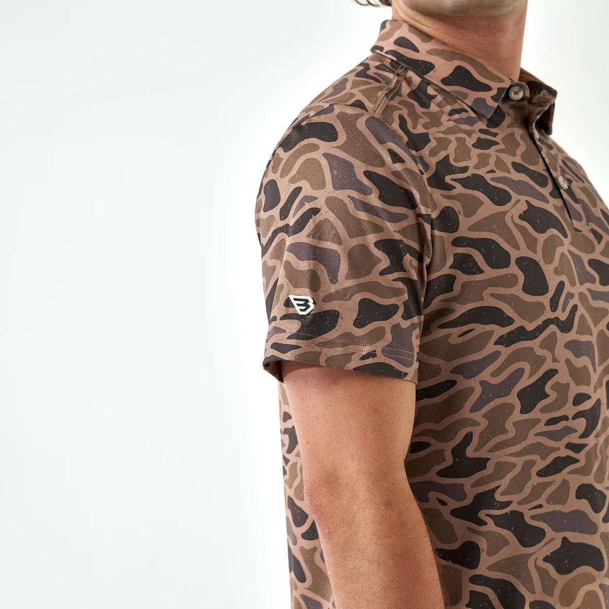 Burlebo Gauge Camo Performance Polo BURLEBO