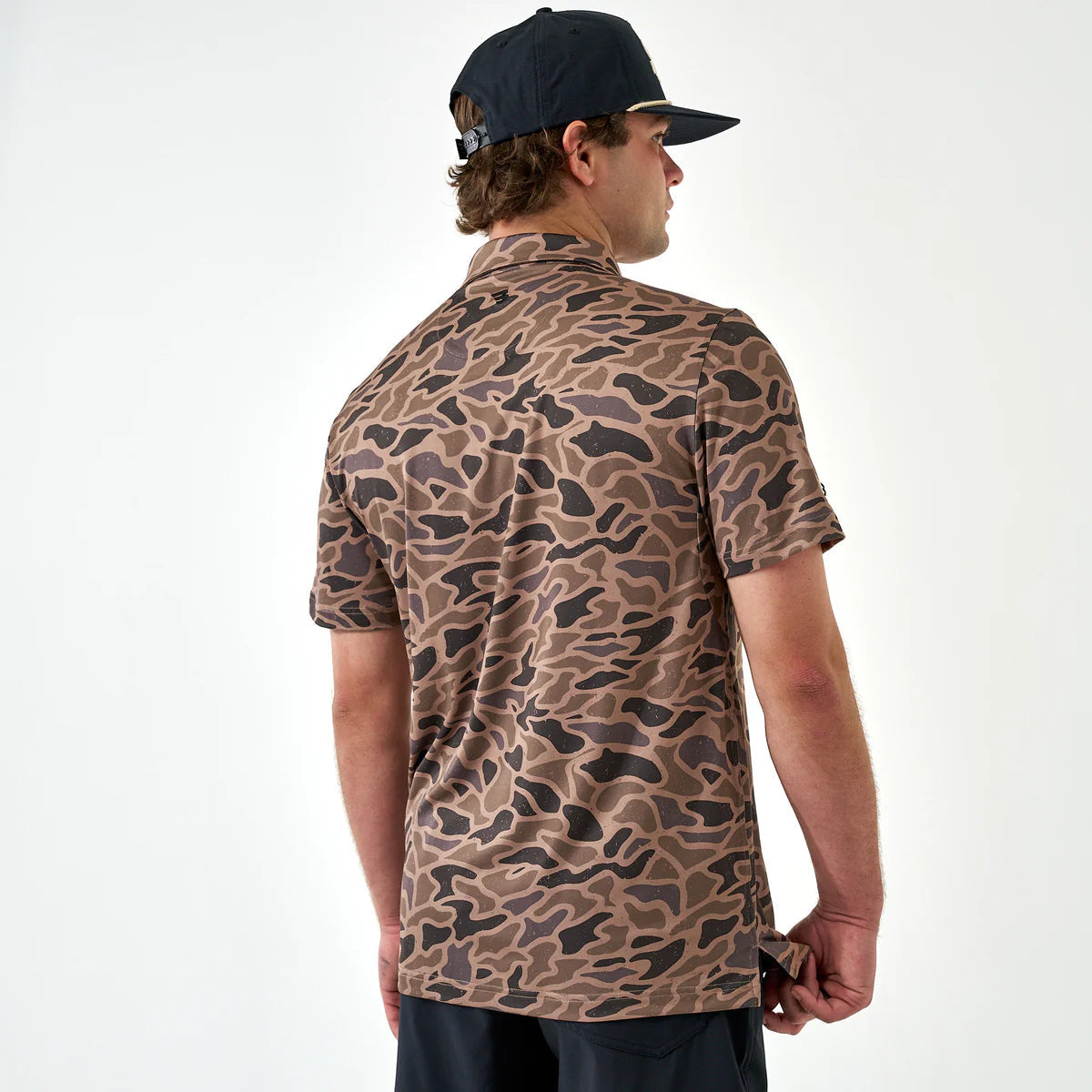 Burlebo Gauge Camo Performance Polo BURLEBO