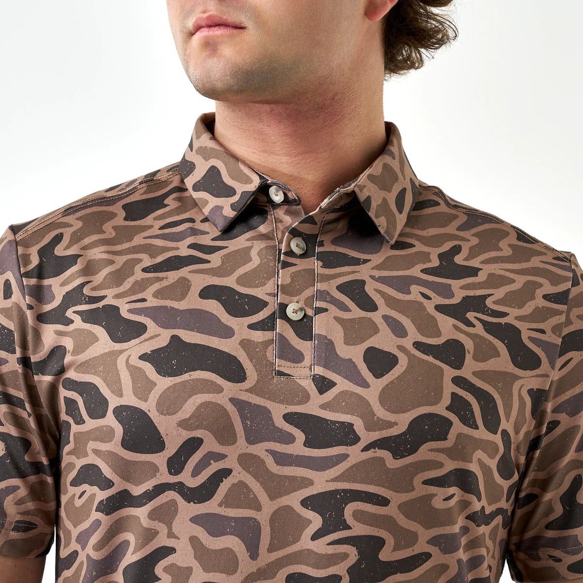 Burlebo Gauge Camo Performance Polo BURLEBO