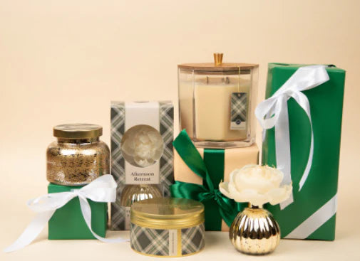 Afternoon Retreat Large Decorative Candle BRIDGEWATER CANDLE CO.