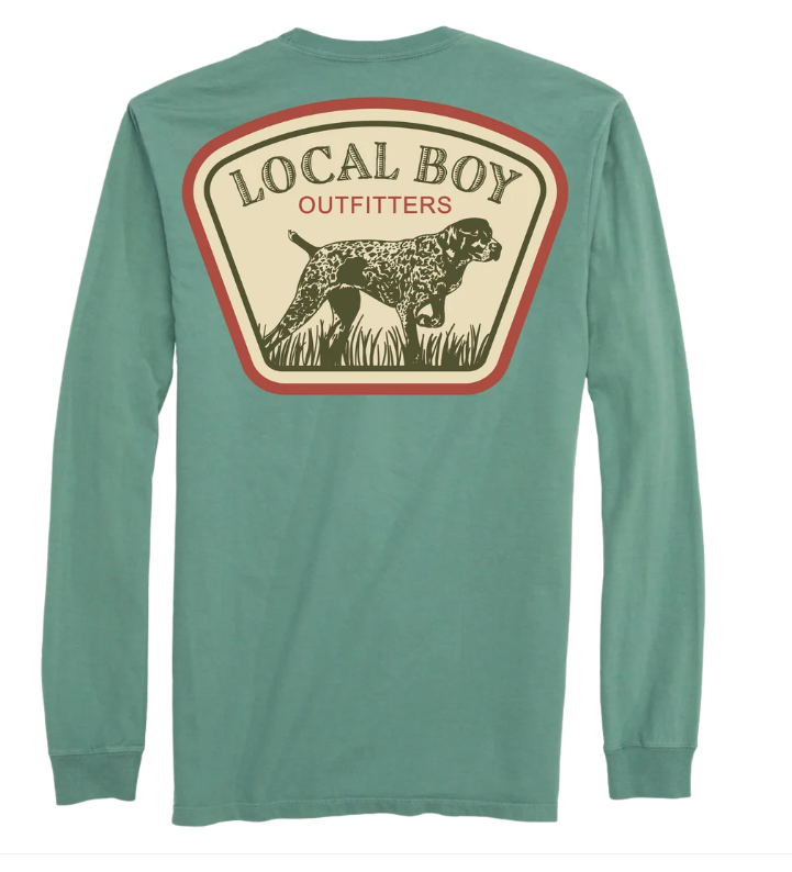 Youth GSP Badge LS Tee LOCAL BOY OUTFITTER