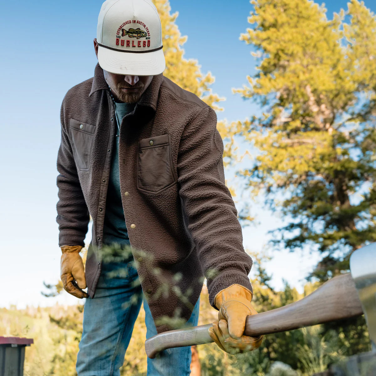 BURLEBO BROWN MONTANA JACKET BURLEBO