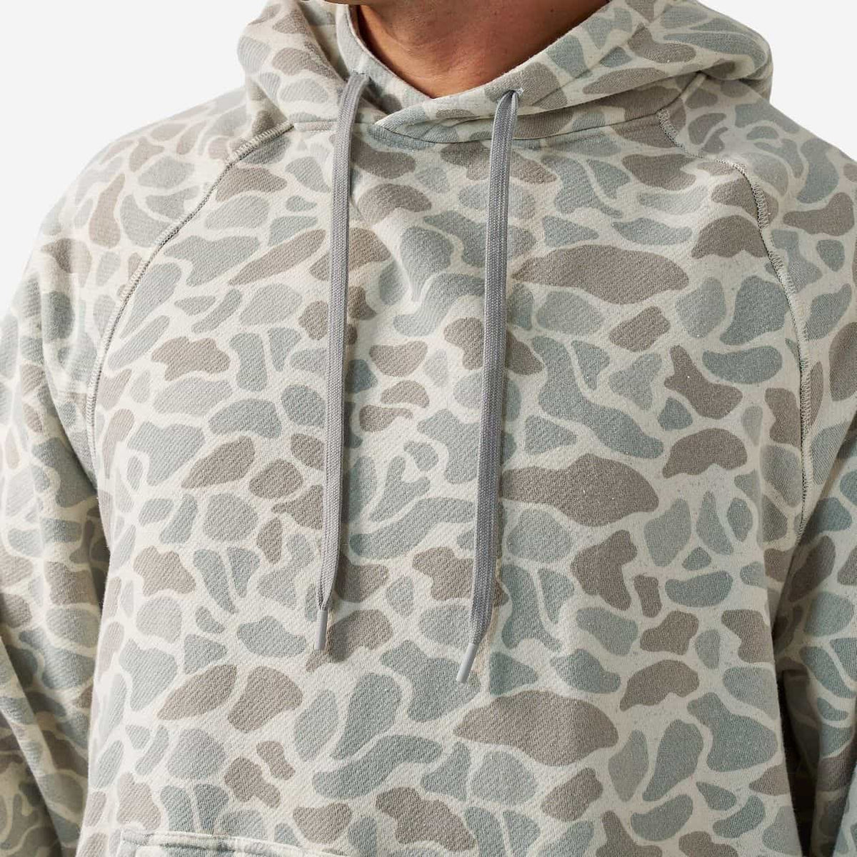 Burlebo Classic Deer Camo Vintage Washed Hoodie BURLEBO