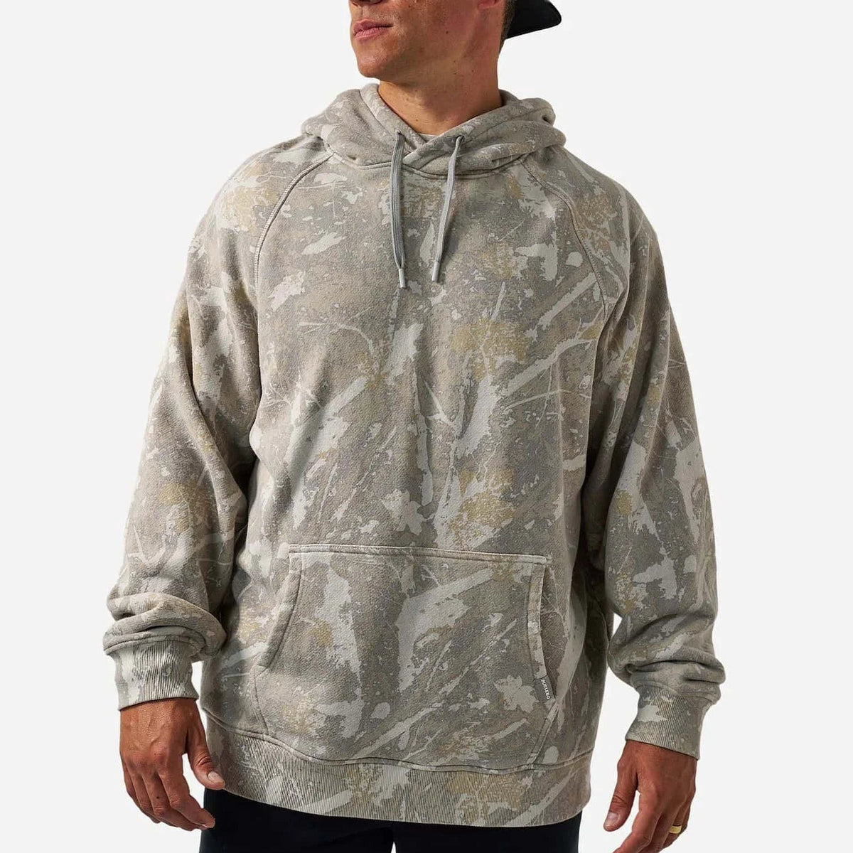 BURLEBO VINTAGE WASHED  DRIFTER CAMO HOODIE BURLEBO