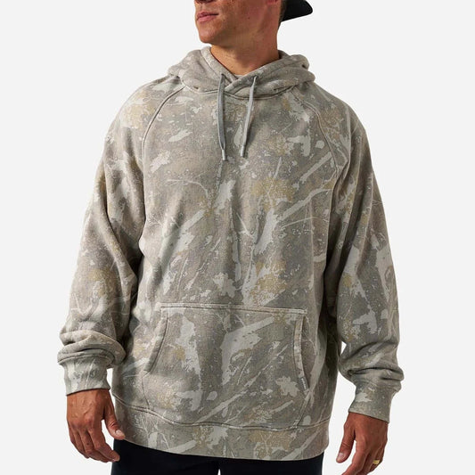 BURLEBO VINTAGE WASHED  DRIFTER CAMO HOODIE BURLEBO