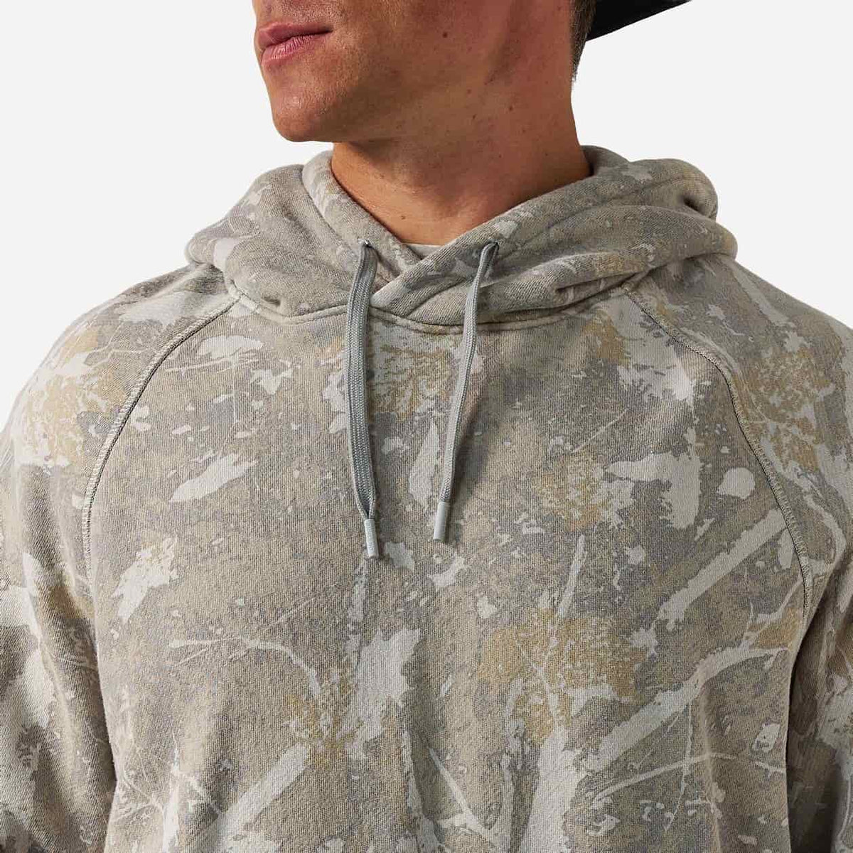 BURLEBO VINTAGE WASHED  DRIFTER CAMO HOODIE BURLEBO