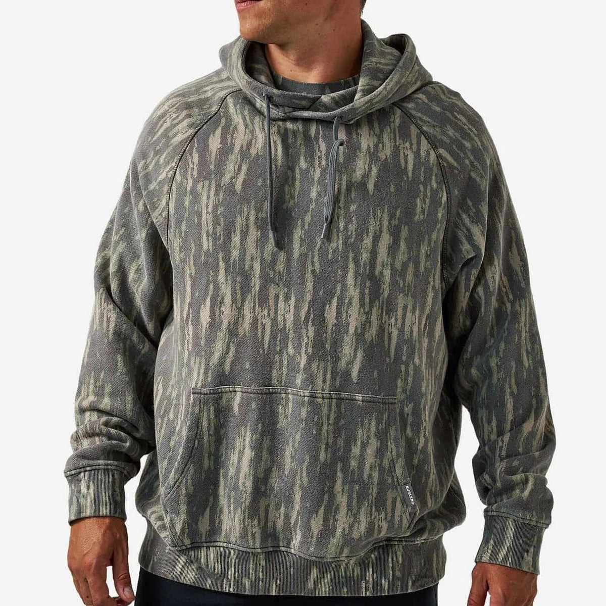 Burlebo  Midland Camo Vintage Washed Hoodie BURLEBO