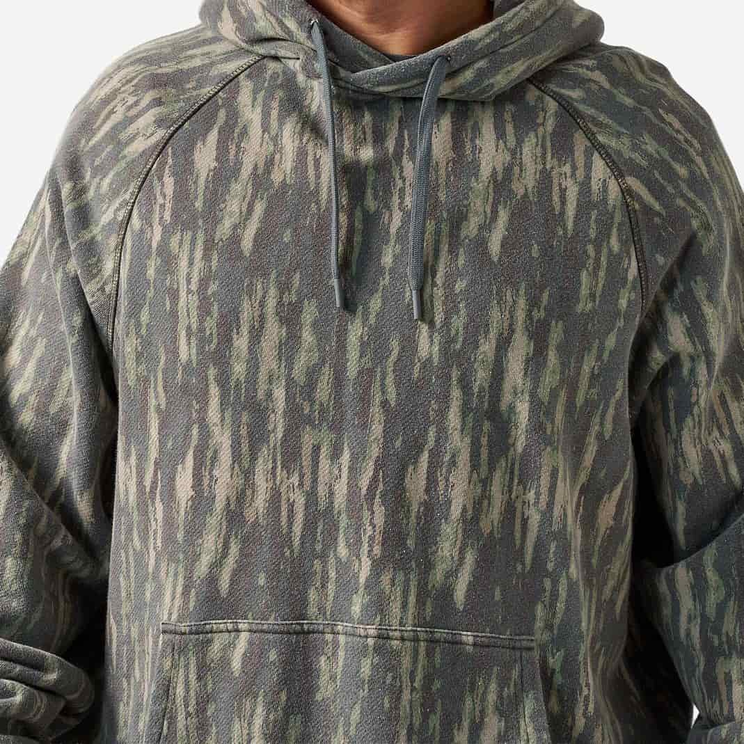 Burlebo  Midland Camo Vintage Washed Hoodie BURLEBO