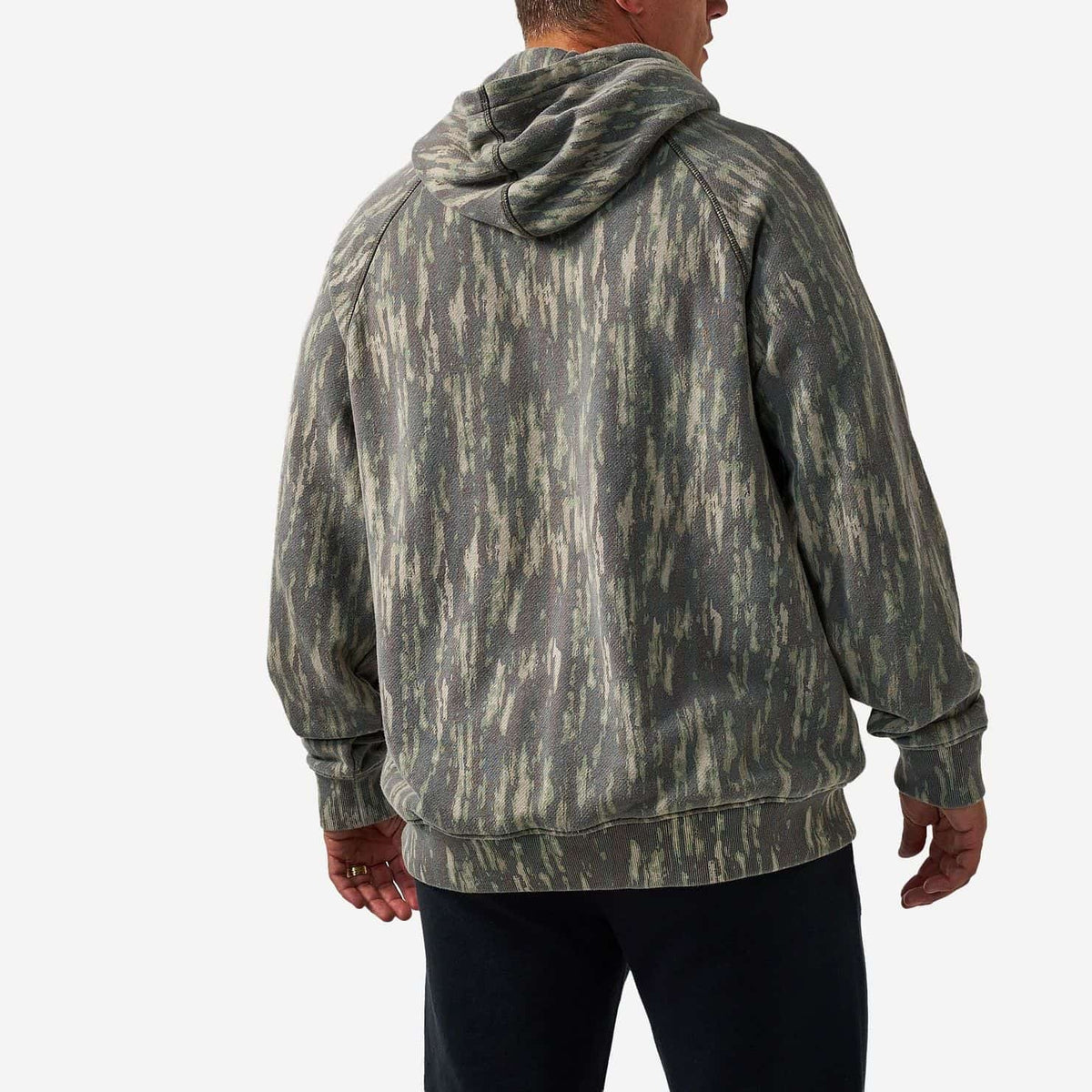 Burlebo  Midland Camo Vintage Washed Hoodie BURLEBO