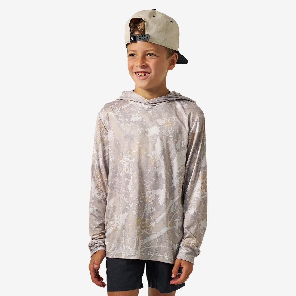 Burlebo Youth Drifter Camo Performance Hoodie BURLEBO