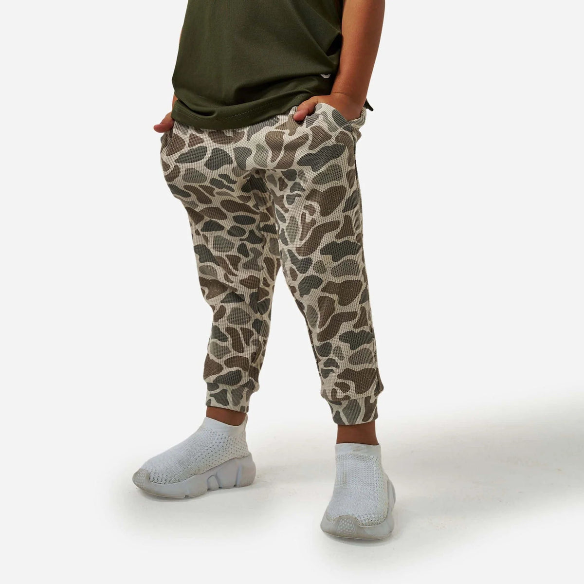 Burlebo Youth Classic Deer Camo Thermal Jogger BURLEBO