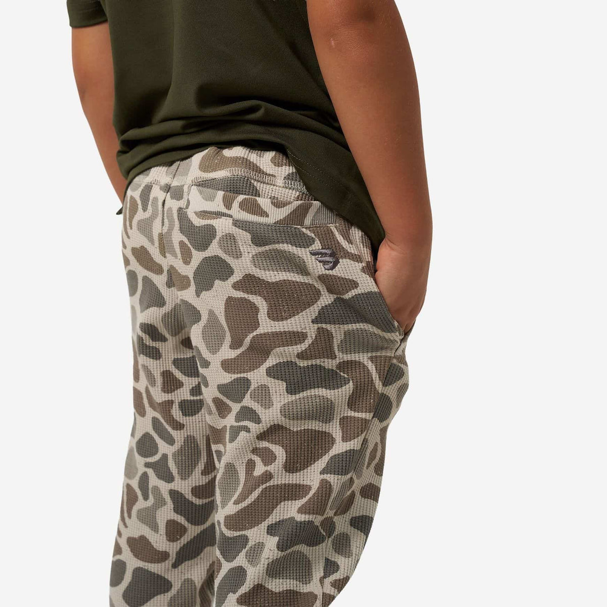Burlebo Youth Classic Deer Camo Thermal Jogger BURLEBO