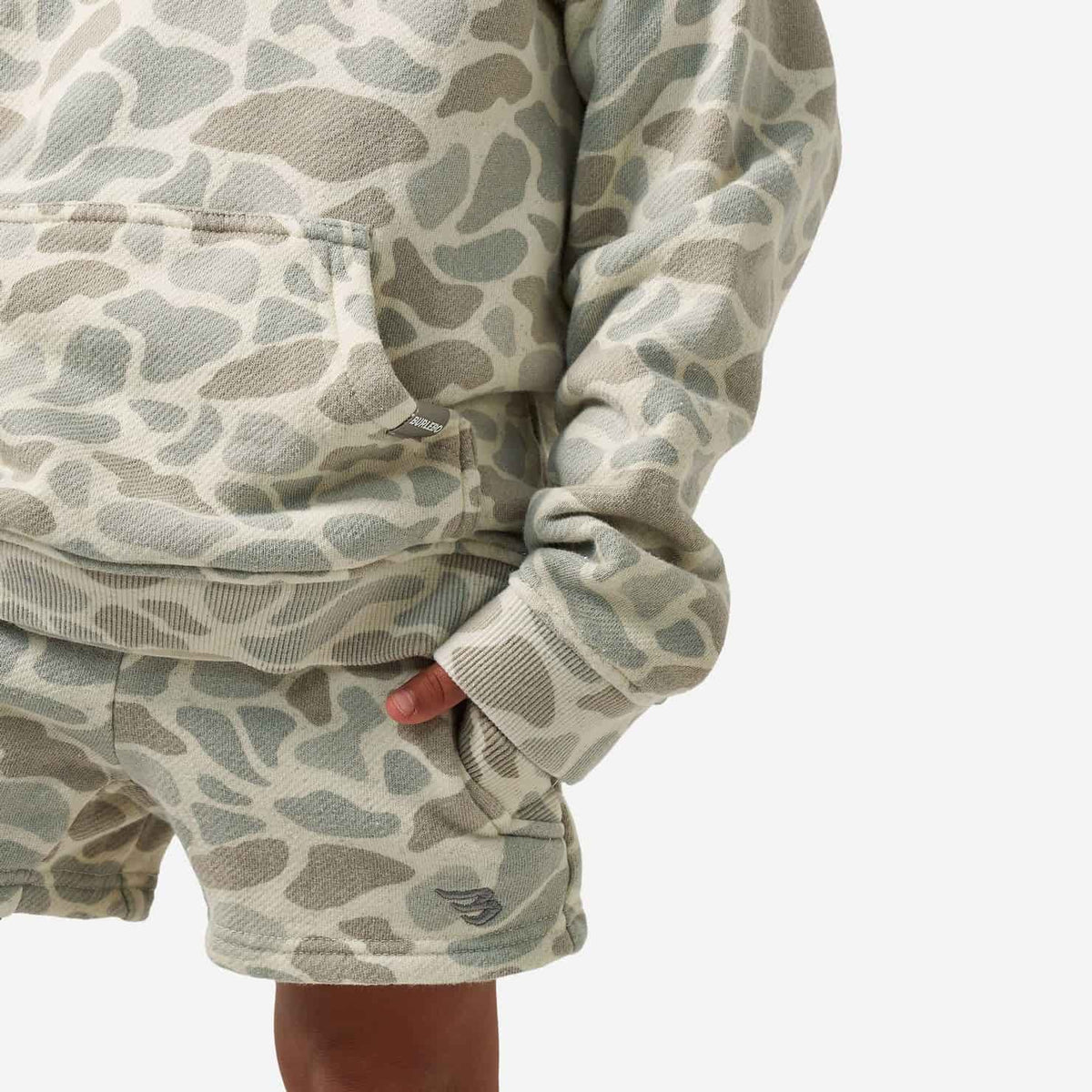 Burlebo Youth Classic Deer Camo Vintage Washed Hoodie BURLEBO