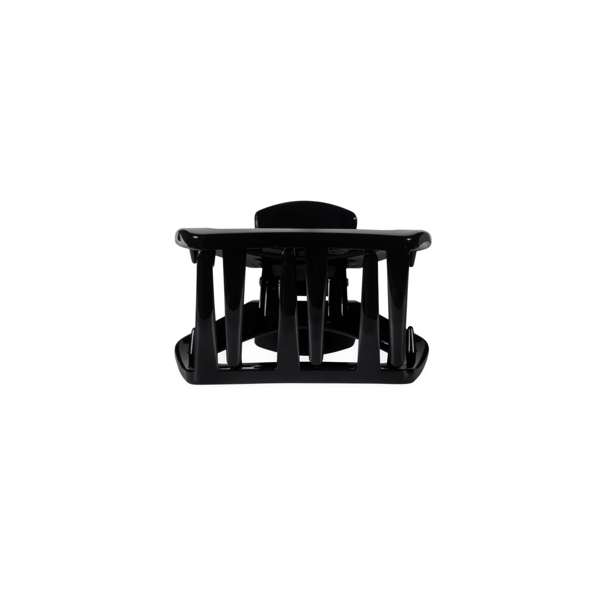 TELETIES - Open | Jet Black | Petite Claw Clip TELETIES