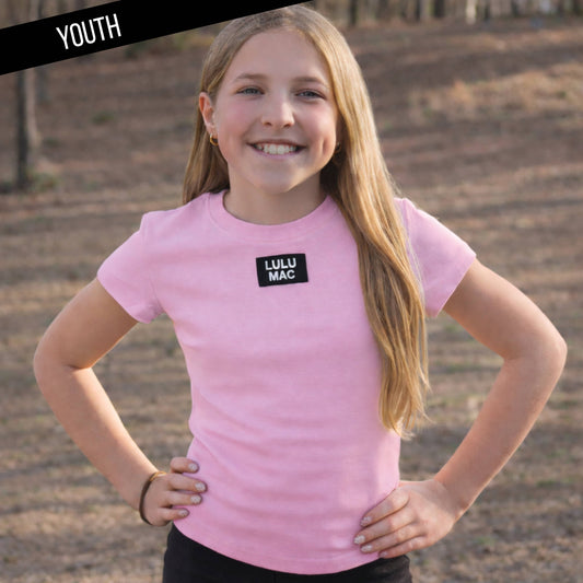 Girlie Girl Originals - KD-TP1000 Kids Baby Doll Top - Light Pink: LIGHT PINK / Youth Medium Girlie Girl Originals