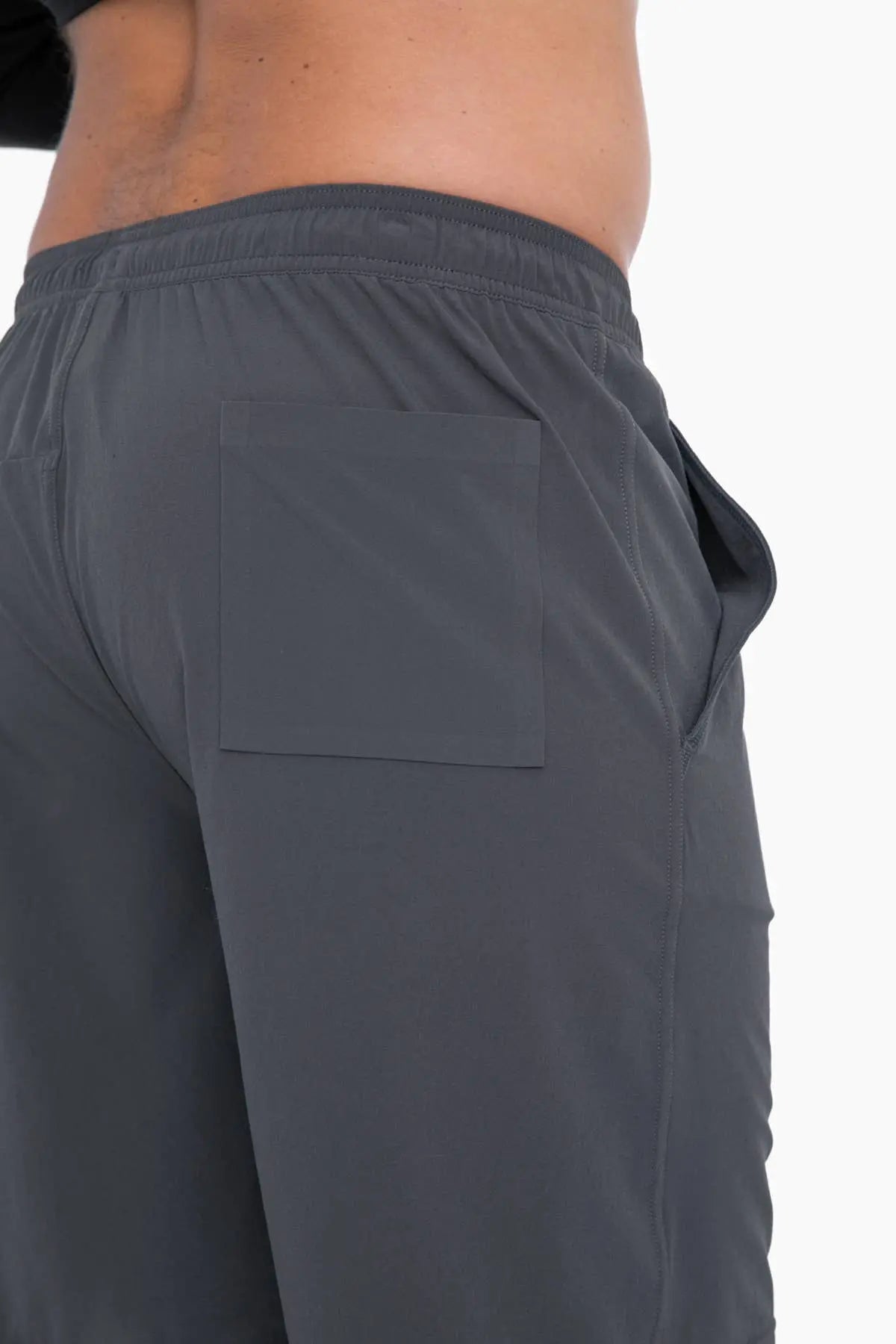 Moisture Wicking With Drawstring Athletic Shorts