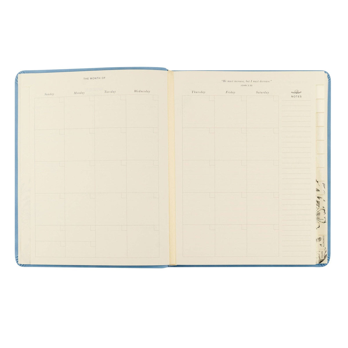 Hosanna Revival - 12-Month Undated Planner: Bethany Theme, Layflat Hosanna Revival