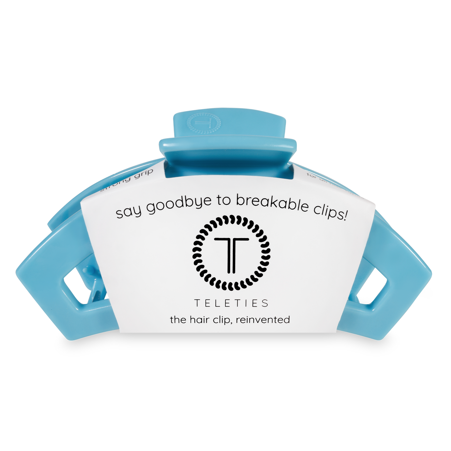 TELETIES - Open Hair Clip | Large | Summer Sky TELETIES