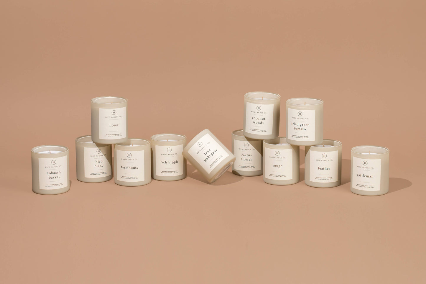 Hico Candle Co. - Coconut Woods - 8oz. Candle Hico Candle Co.