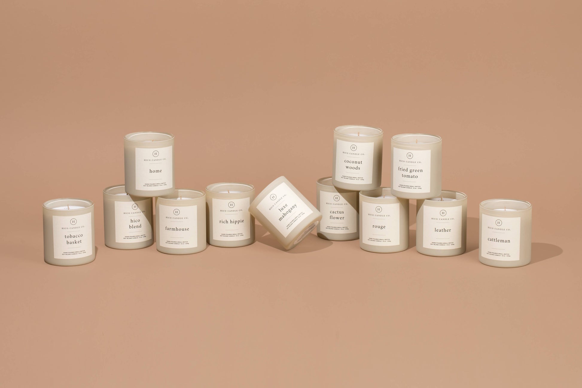 Hico Candle Co. - Tanned Leather - 8oz. Candle Hico Candle Co.