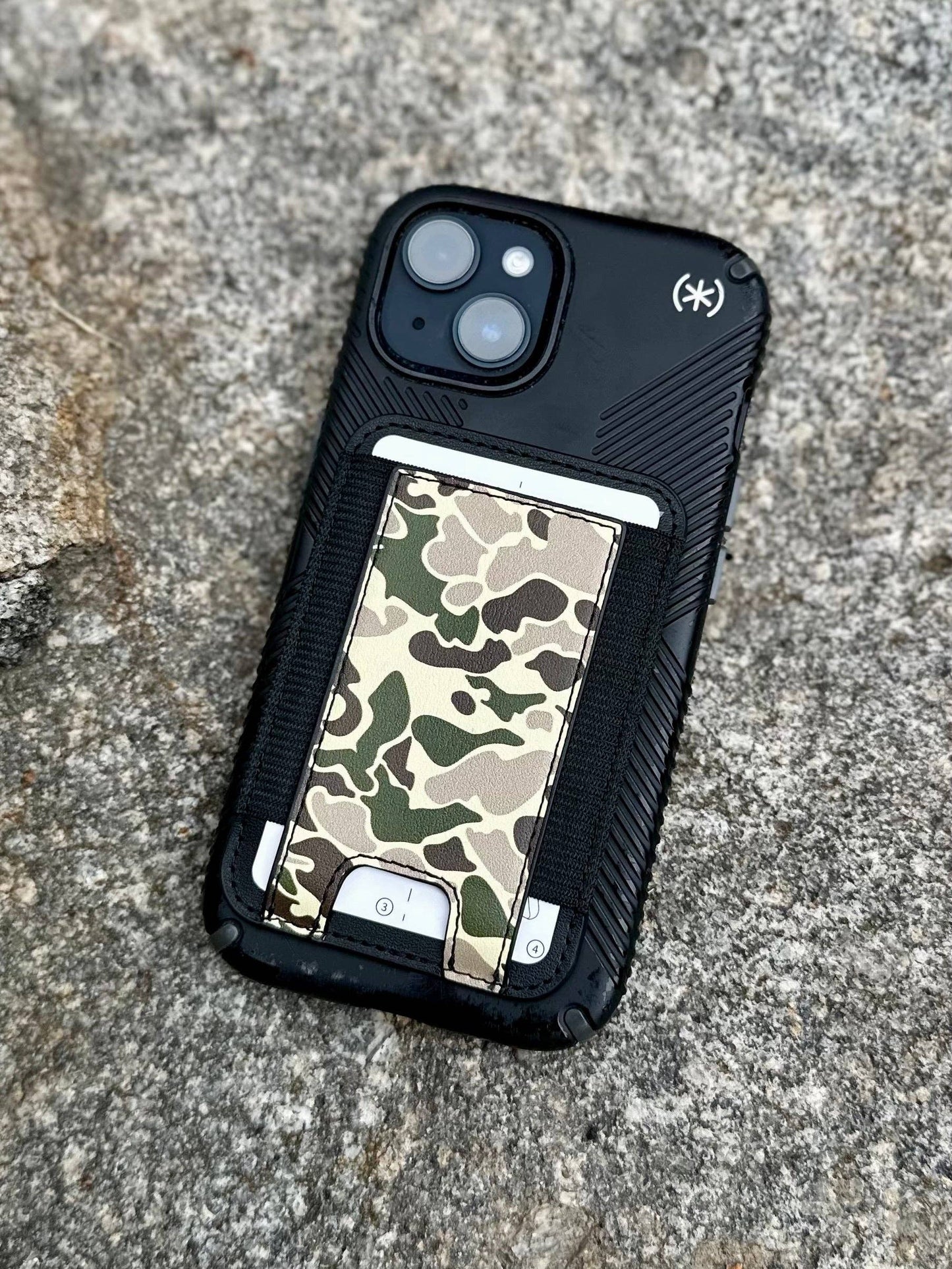 American Flyway Waterfowl - AFW Phone Magnetic CC Holder: Brown & Green OSC American Flyway Waterfowl