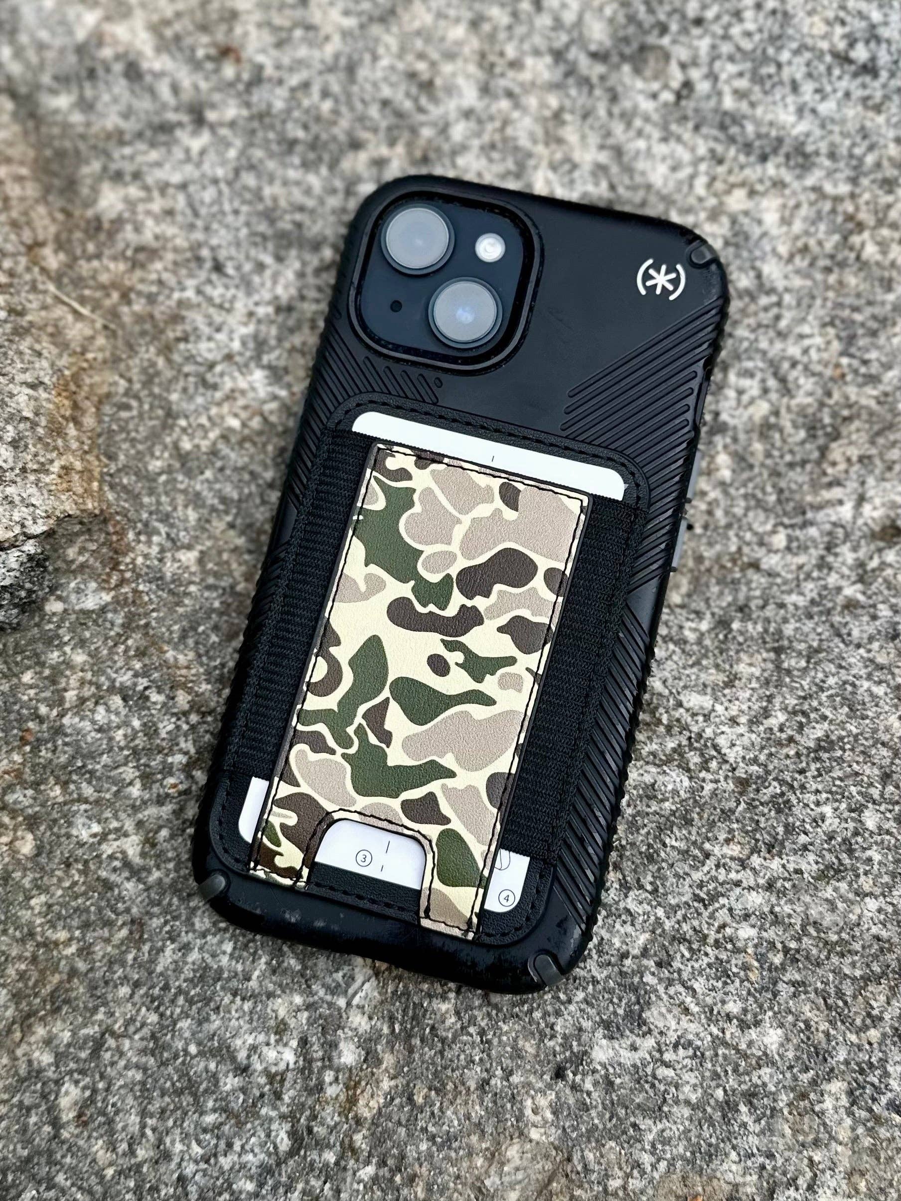 American Flyway Waterfowl - AFW Phone Magnetic CC Holder: Brown & Green OSC American Flyway Waterfowl
