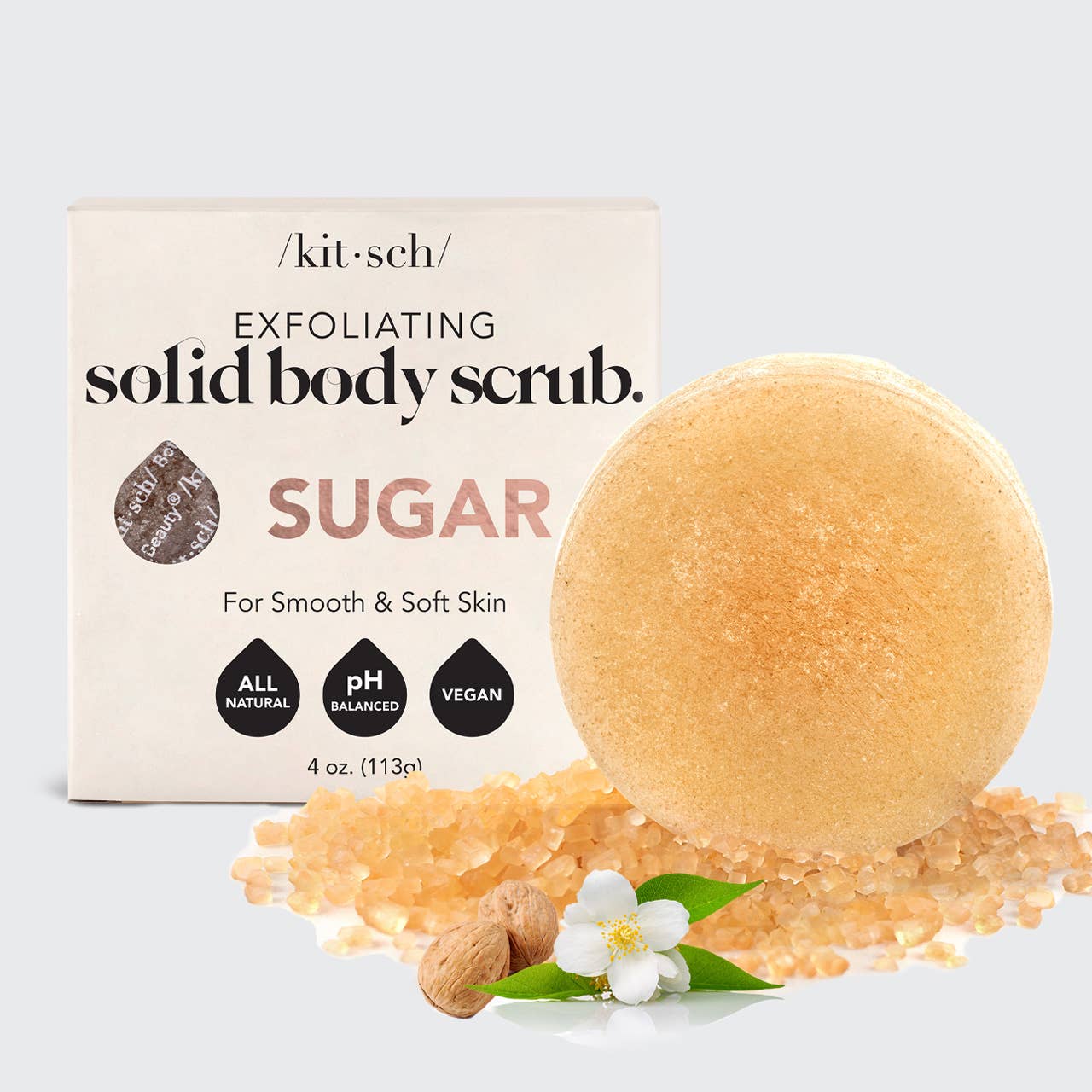 KITSCH - Sugar Exfoliating Body Scrub Bar KITSCH