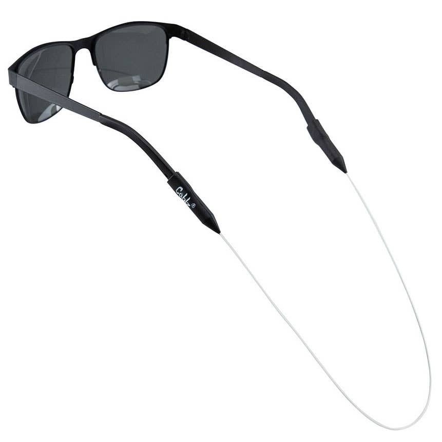 Cablz, Inc - Cablz Monoz (Non-Adjustable) -CblzMonozW: White (Clear Mono) / 14" Cablz, Inc