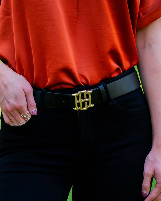 Caroline Hill - Bridgette Belt Black: Default Caroline Hill