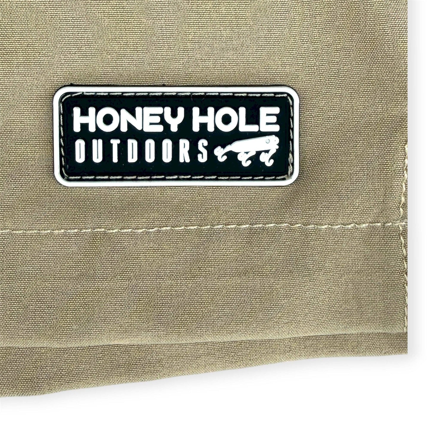 Honey Hole Outdoors - The Weekender Shorts - Khaki (PRE-ORDER): S Honey Hole Outdoors