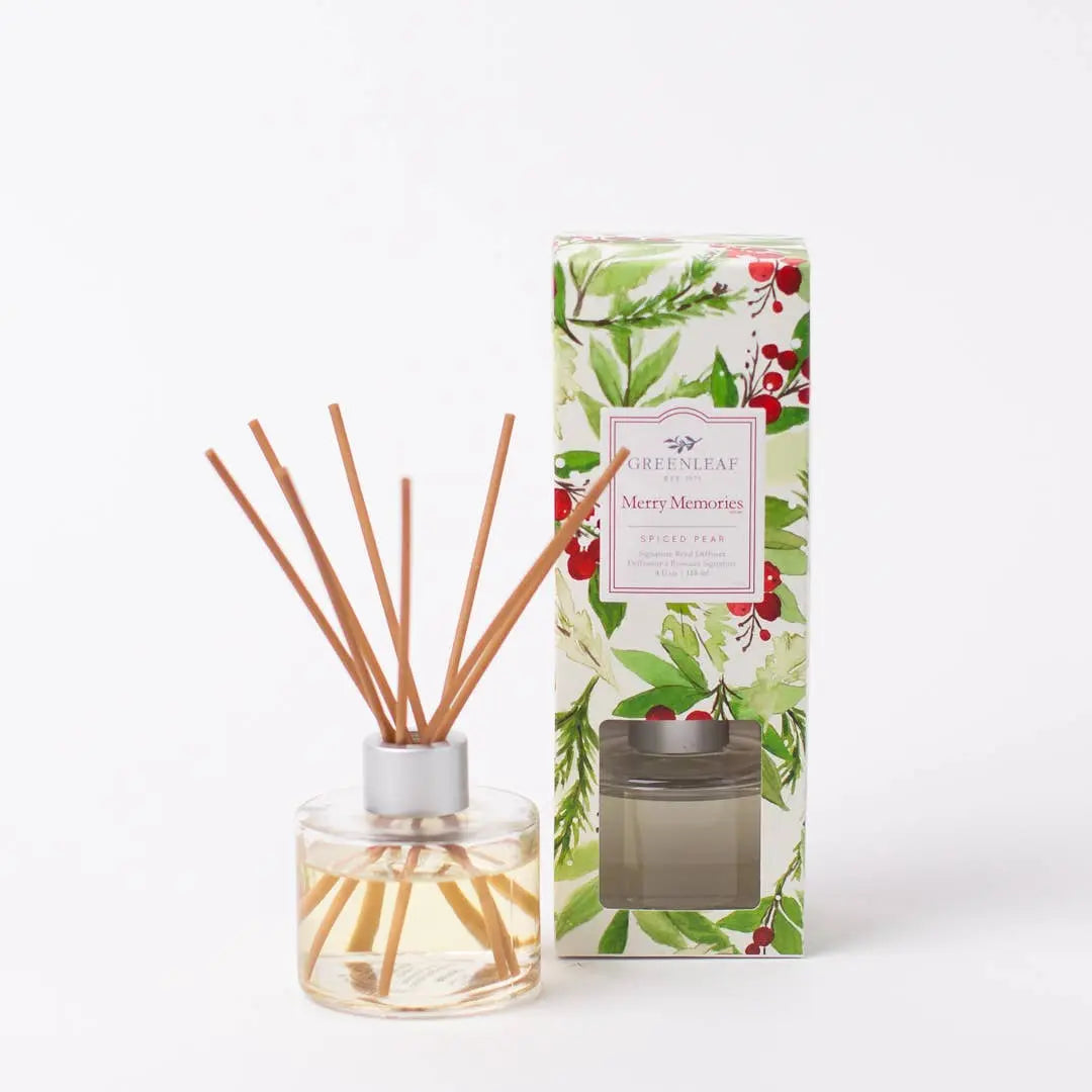 Greenleaf Gifts - Merry Memories Reed Diffuser 4 Pack Greenleaf Gifts