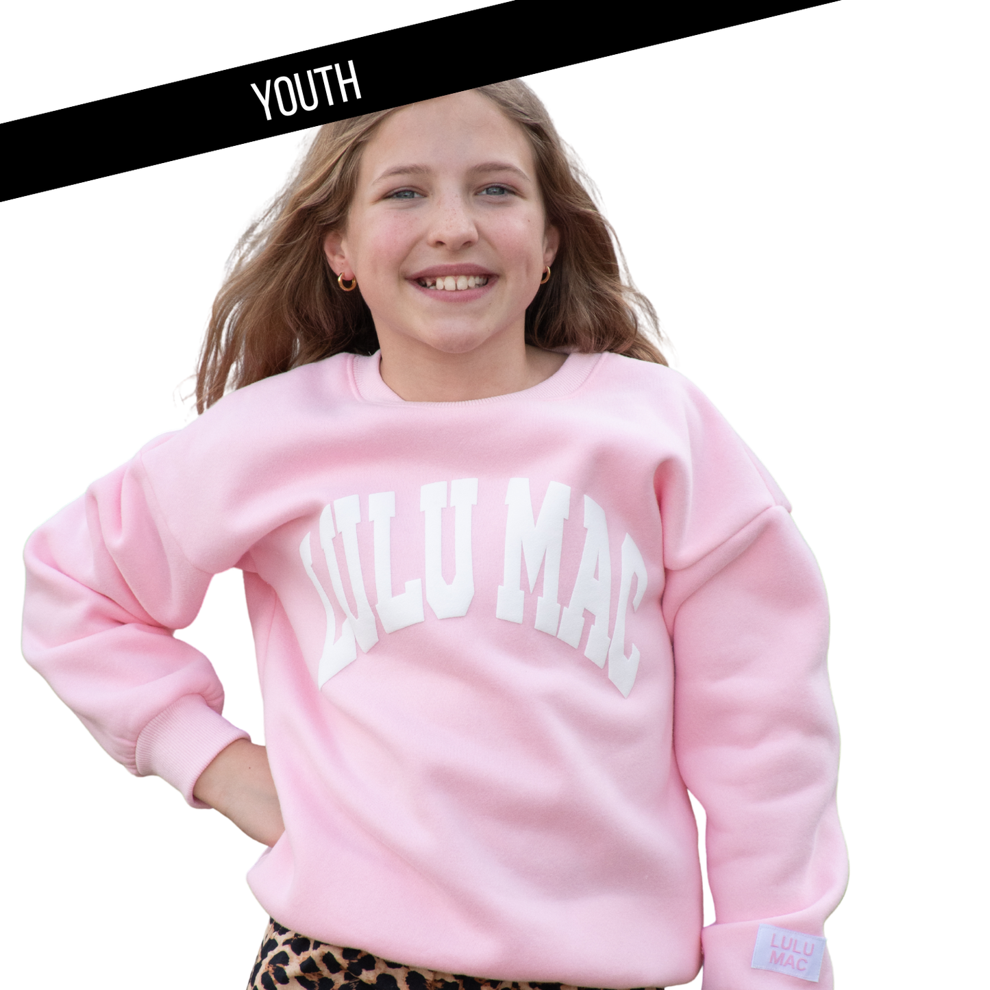 Girlie Girl Originals - KD-SW-1002 LIGHT PINK WITH WHITE PUFF: PINK WITH WHITE / Large Girlie Girl Originals