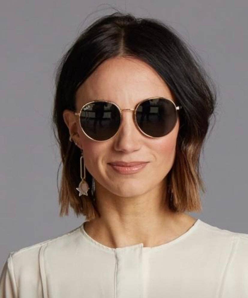 DAX Eyewear - Luna - Unisex Polarized Small Round Sunglasses DAX Eyewear