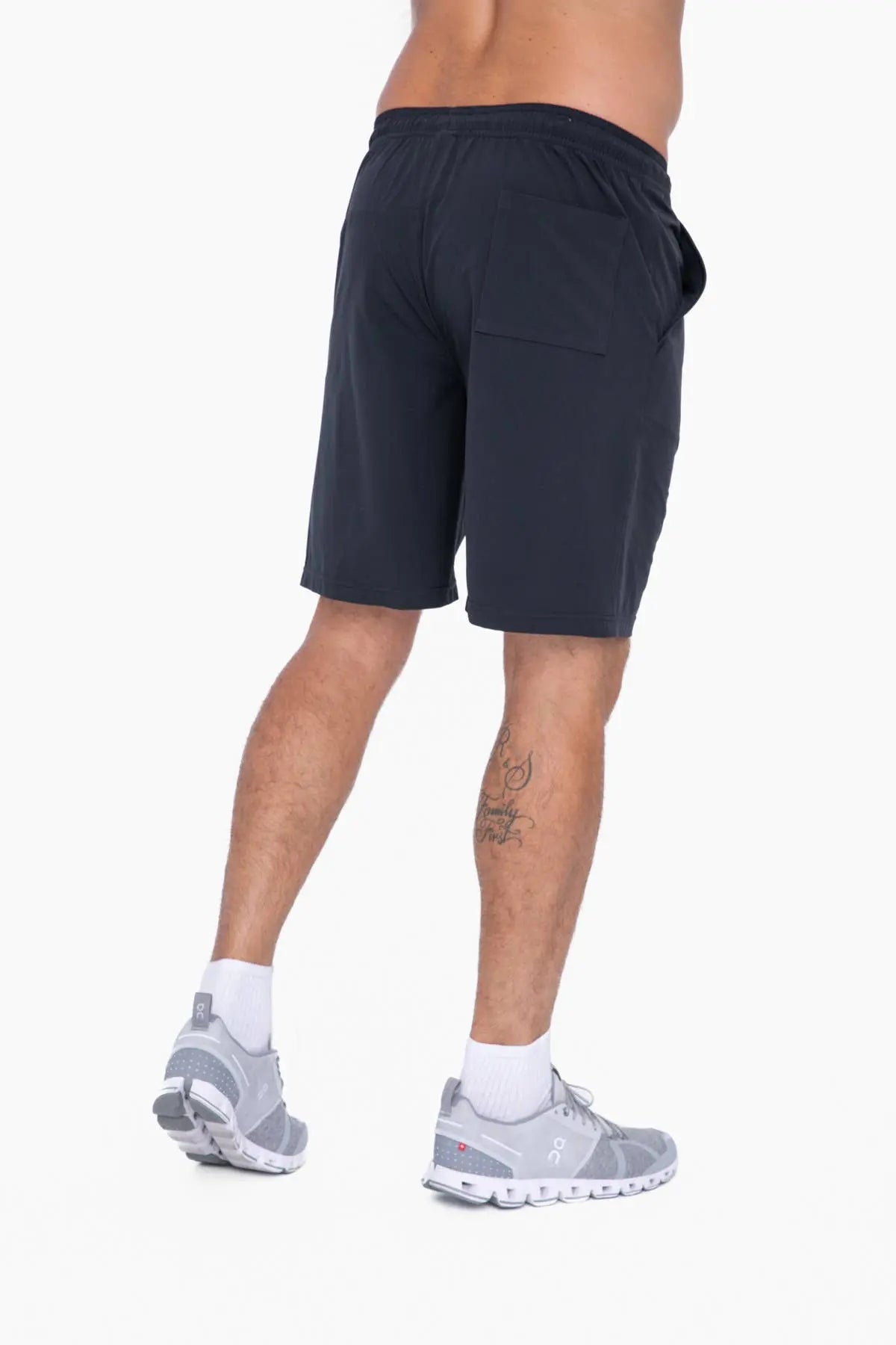 Moisture Wicking With Drawstring Athletic Shorts