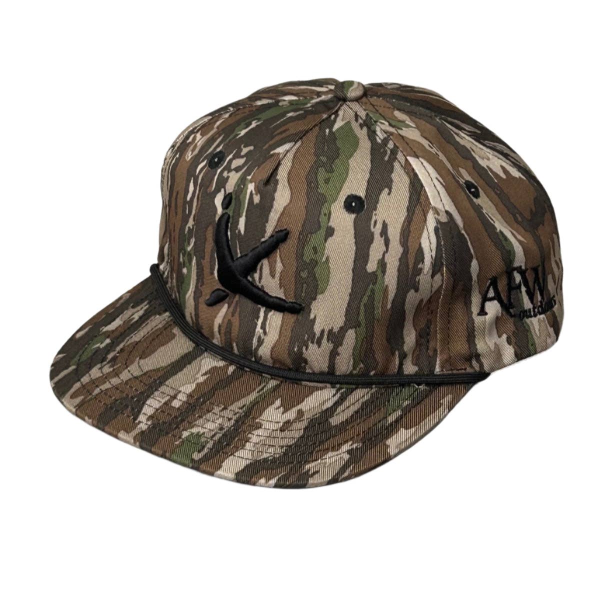 American Flyway Waterfowl - Old Rope Hat Realtree Original w- Turkey Tracks American Flyway Waterfowl