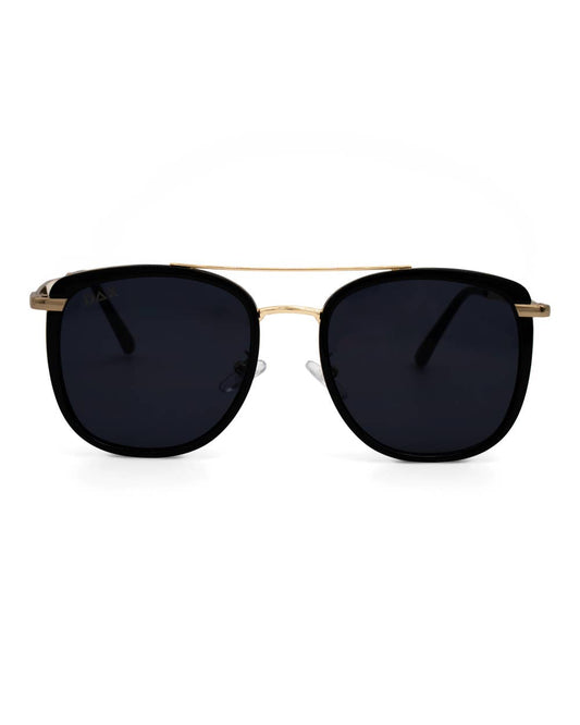 DAX Eyewear - Ivy - Women's Oversized Square Sunglasses: BLACK DAX Eyewear