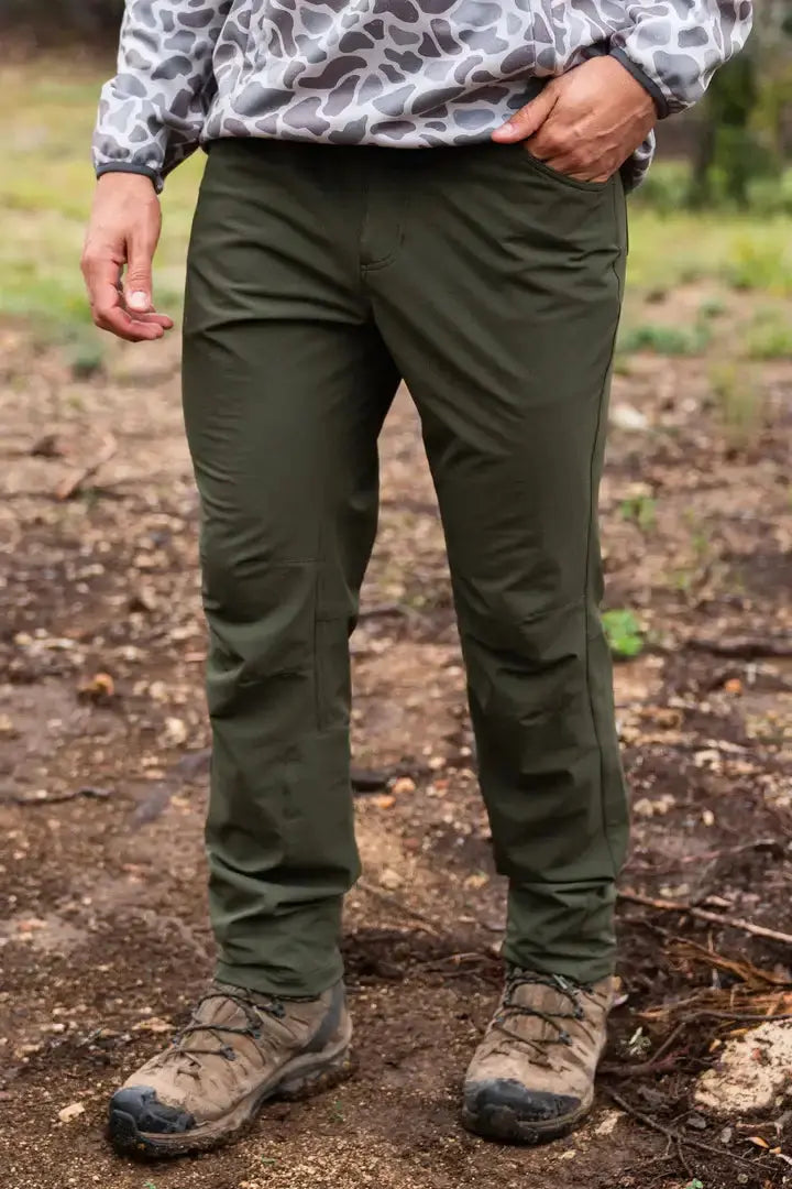 BURLEBO - Challenger Pant - Olive BURLEBO