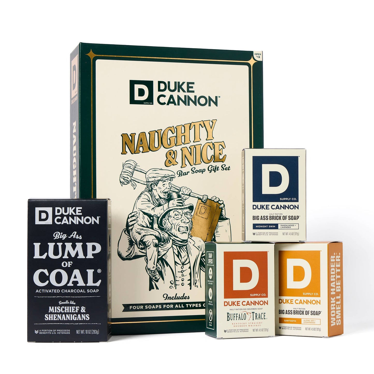 Duke Cannon - Naughty & Nice Bar Soap Gift Set Duke Cannon