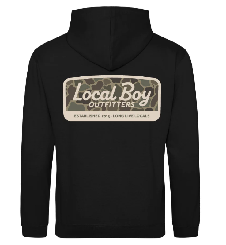 Youth Brushwood Hoodie - Brush Camo Mark LOCAL BOY OUTFITTER