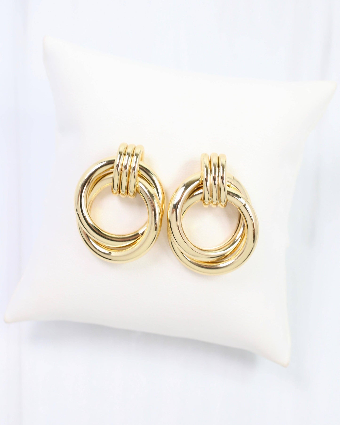 Caroline Hill - Tucson Drop Earring Gold: Default Caroline Hill