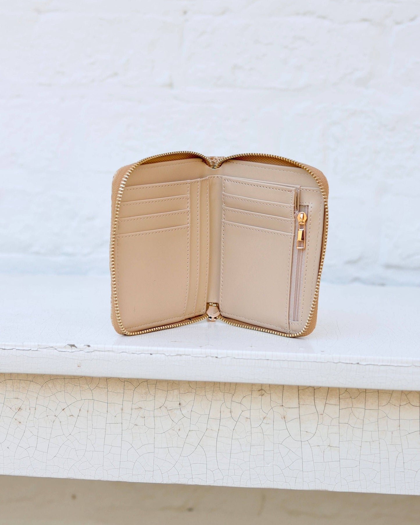 Caroline Hill - Blakely Wallet Woven Almond: Default Caroline Hill