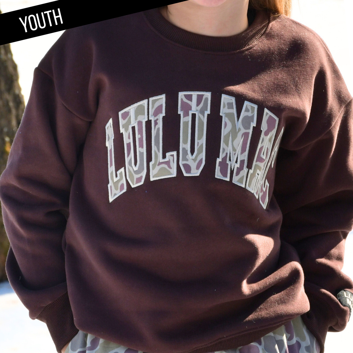 Girlie Girl Originals - KD-9571 CAMO BROWN: BROWN / Large Girlie Girl Originals