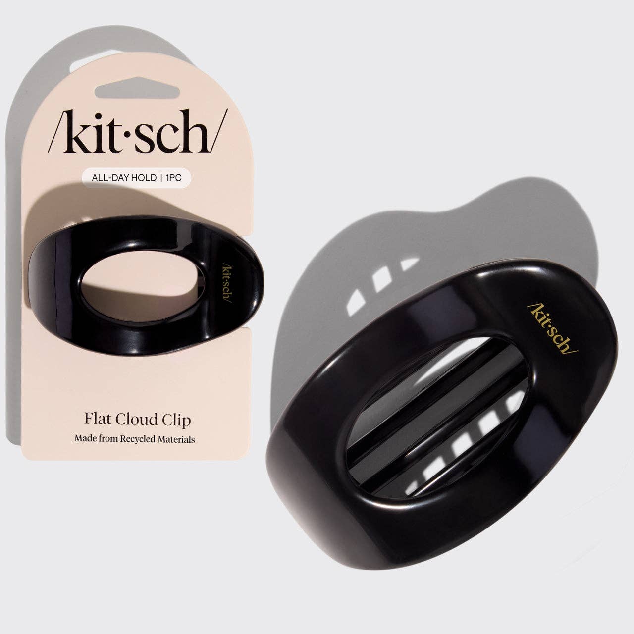 KITSCH - Black Flat Cloud Clip - Medium KITSCH