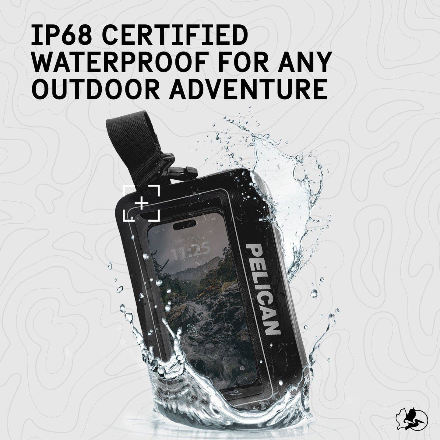 Case-Mate - Pelican Marine Waterproof Phone Sling Bag: Black Case-Mate