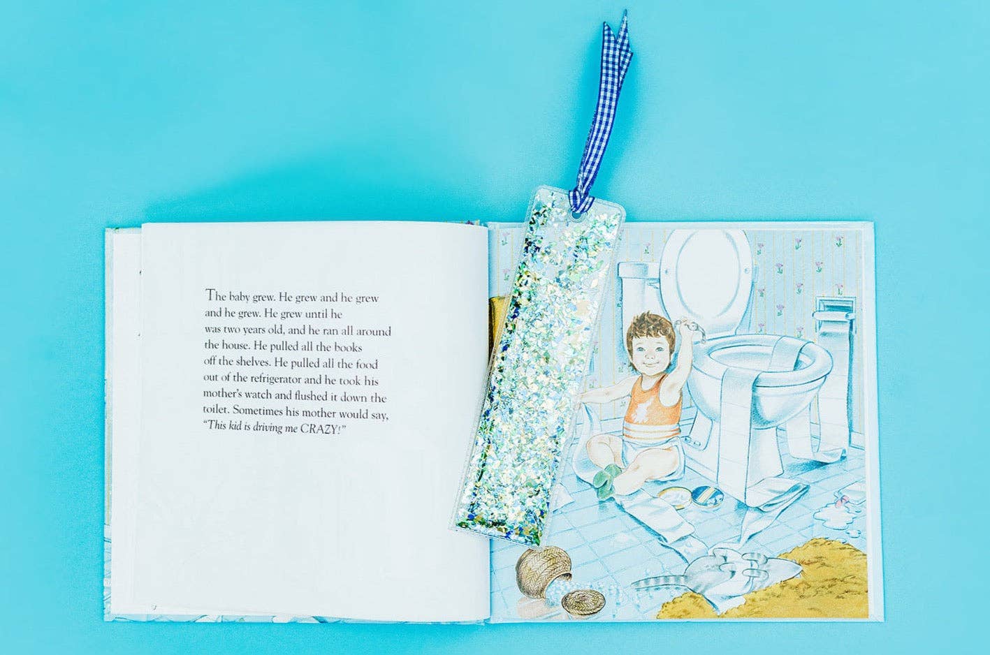 Taylor Elliott Designs - *ON SALE* Bookmark - Blue + Green Confetti Taylor Elliott Designs