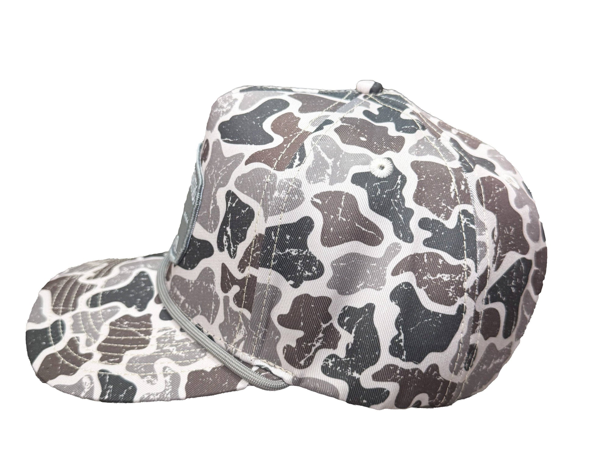 Southern Tradition Tradition Clothing Co - Distressed Grey Camo Rope Cap Southern Tradition Tradition Clothing Co