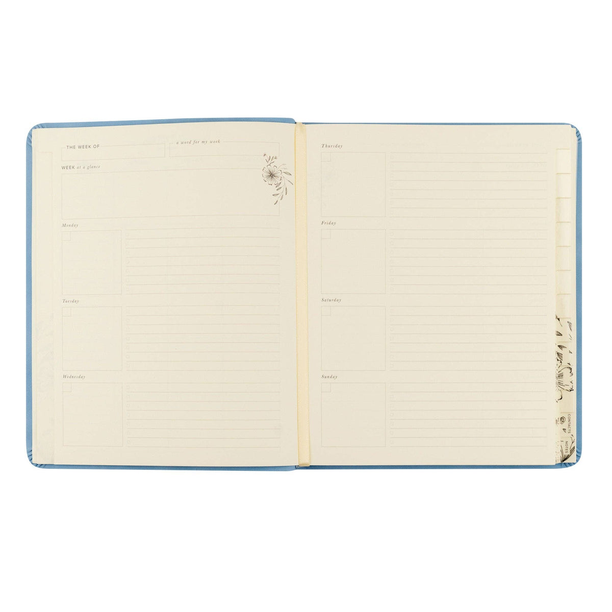 Hosanna Revival - 12-Month Undated Planner: Bethany Theme, Layflat Hosanna Revival
